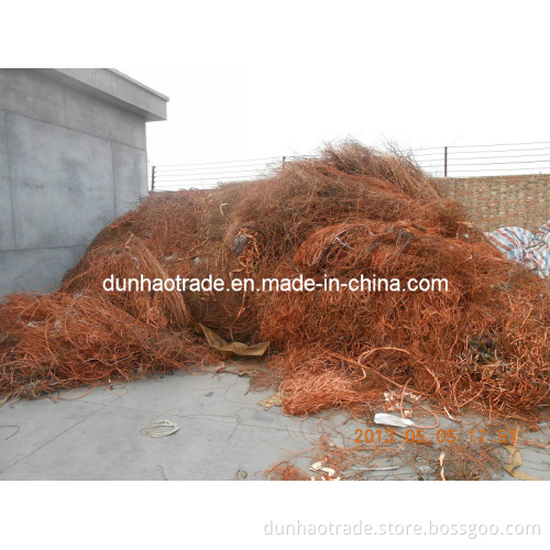 Bulk Barley Wire Copper Scrap Supplier (DH-Cu08)